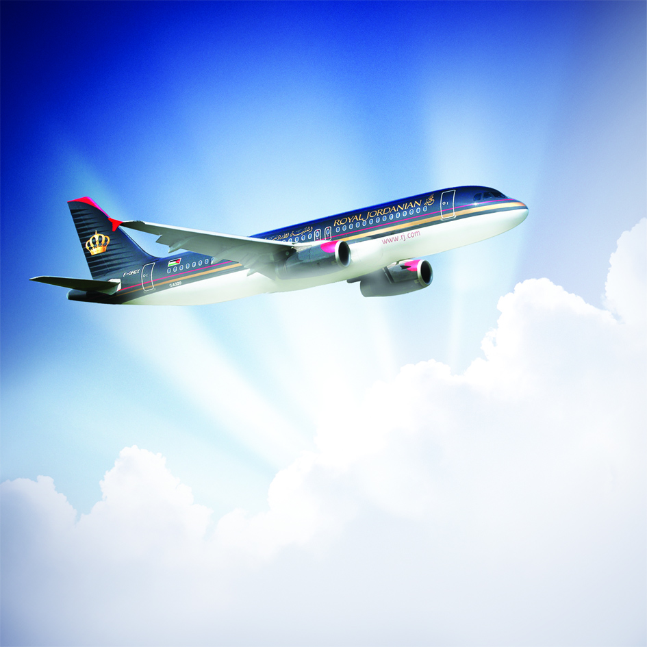 American airlines royal jordanian online